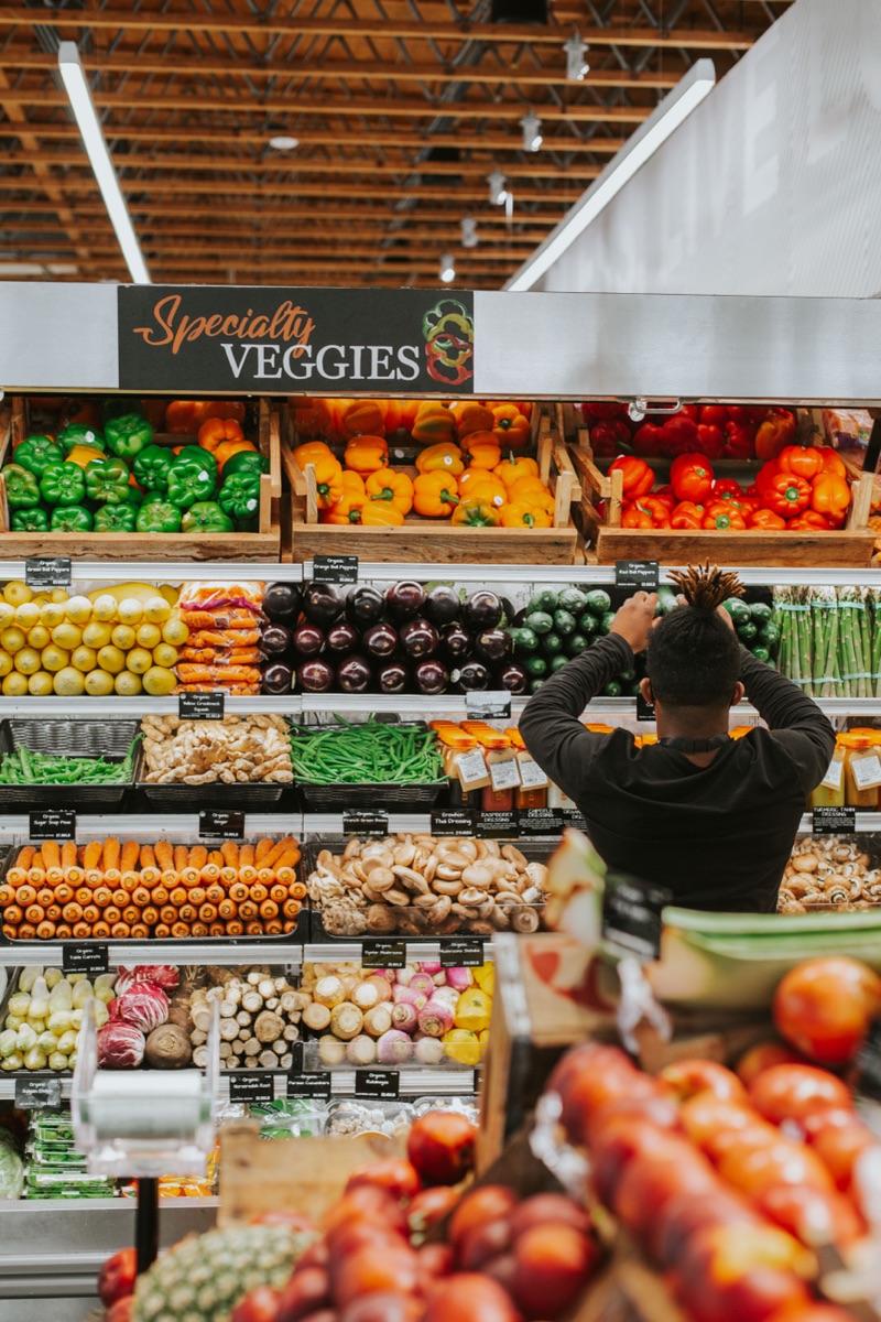 Erewhon specialty produce aisle